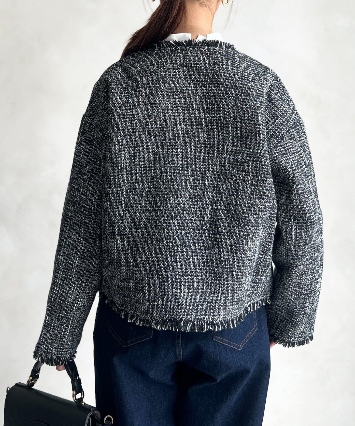 【可用於正式場合】粗花呢夾克