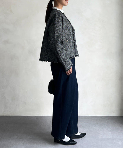 【可用於正式場合】粗花呢夾克