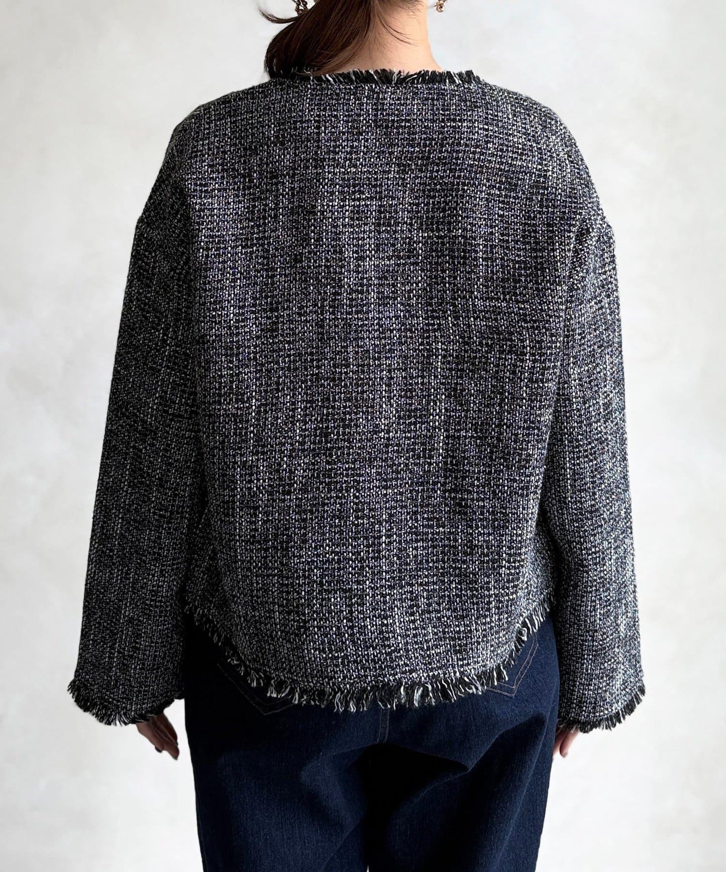 【可用於正式場合】粗花呢夾克