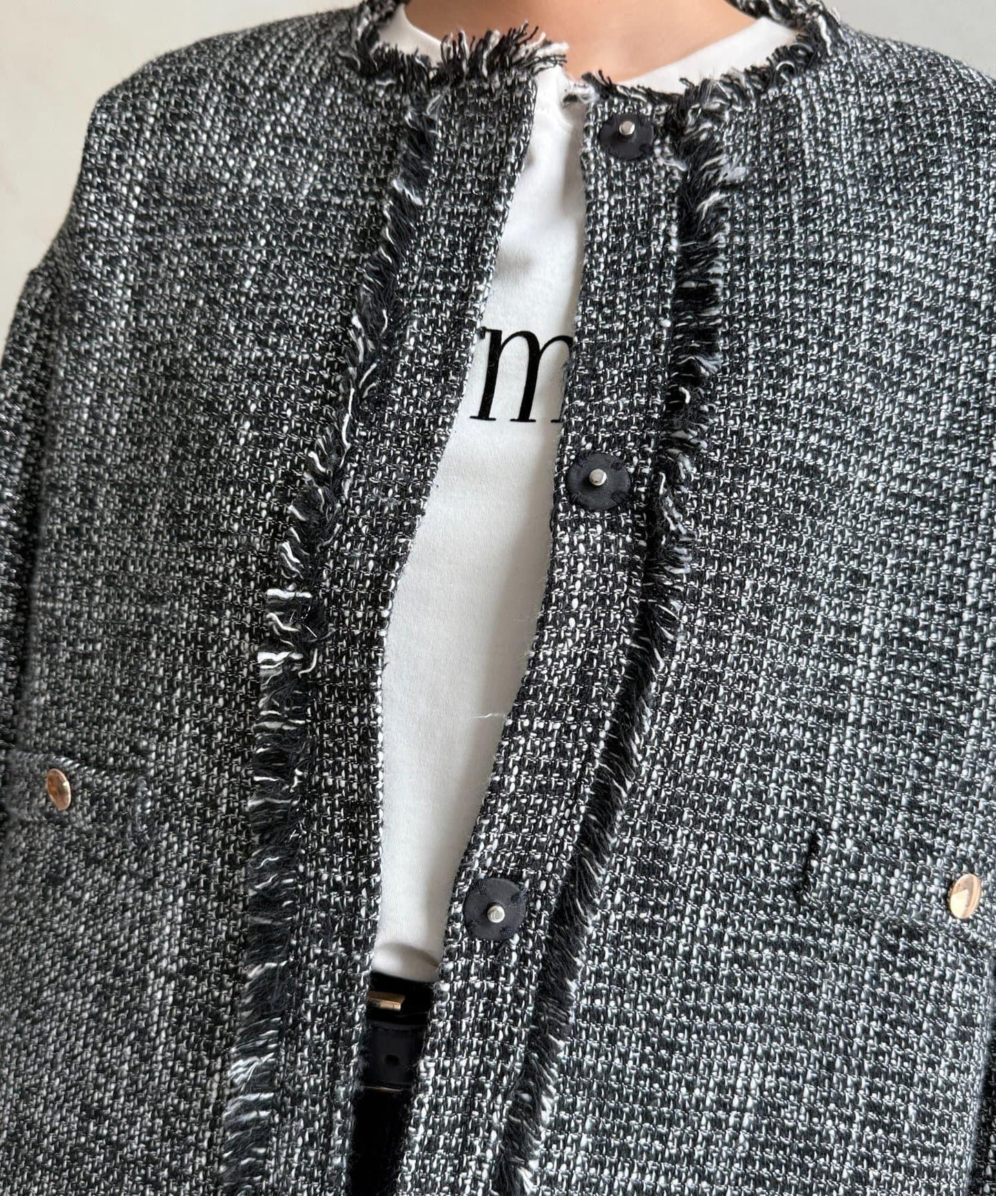 【可用於正式場合】粗花呢夾克