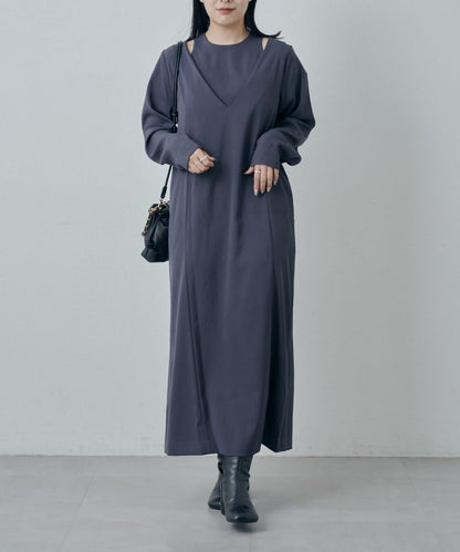 【Lui's】層疊連衣裙