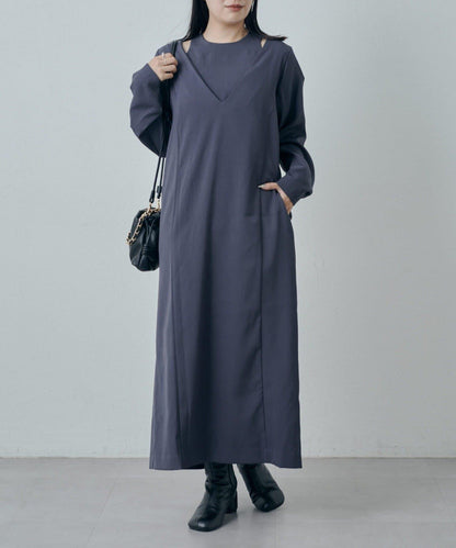 【Lui's】層疊連衣裙