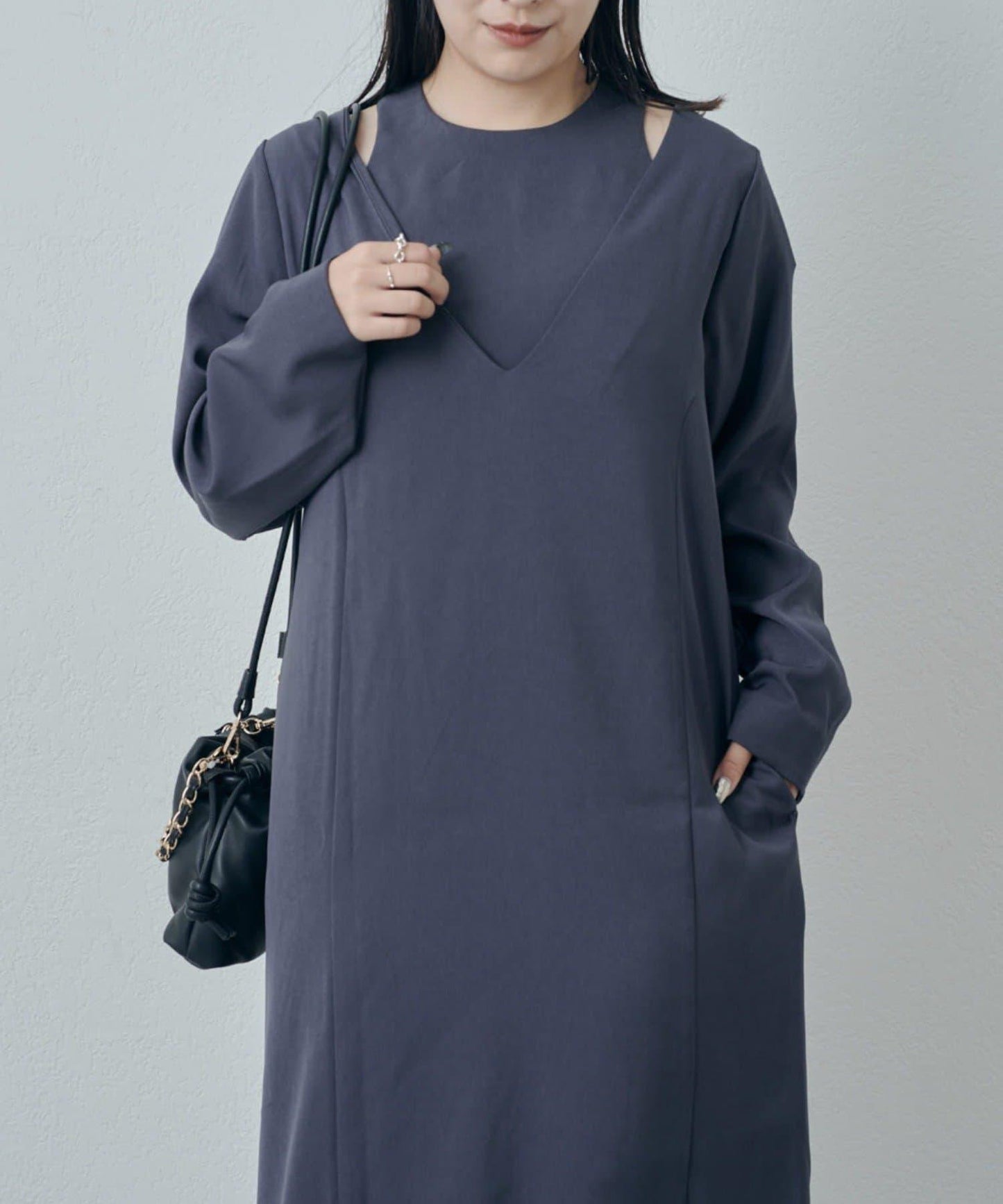 【Lui's】層疊連衣裙