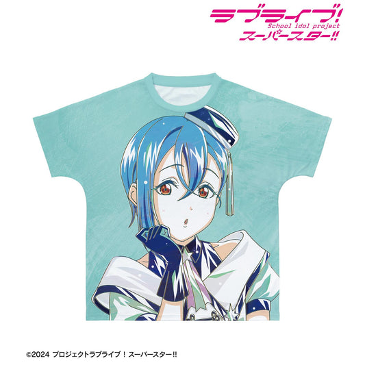 LoveLive! Superstar!! 尺碼/XL 全新繪製 若菜四季 Superstar!! ver. Ani-Art 全幅印花男女通用T恤