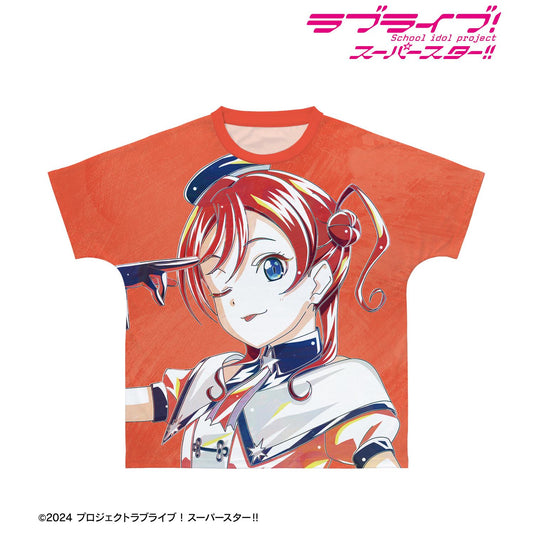 LoveLive! Superstar!! 尺碼/XXS 繪製插畫 米女美超級明星ver. Ani-Art 全幅印花男女通用T恤