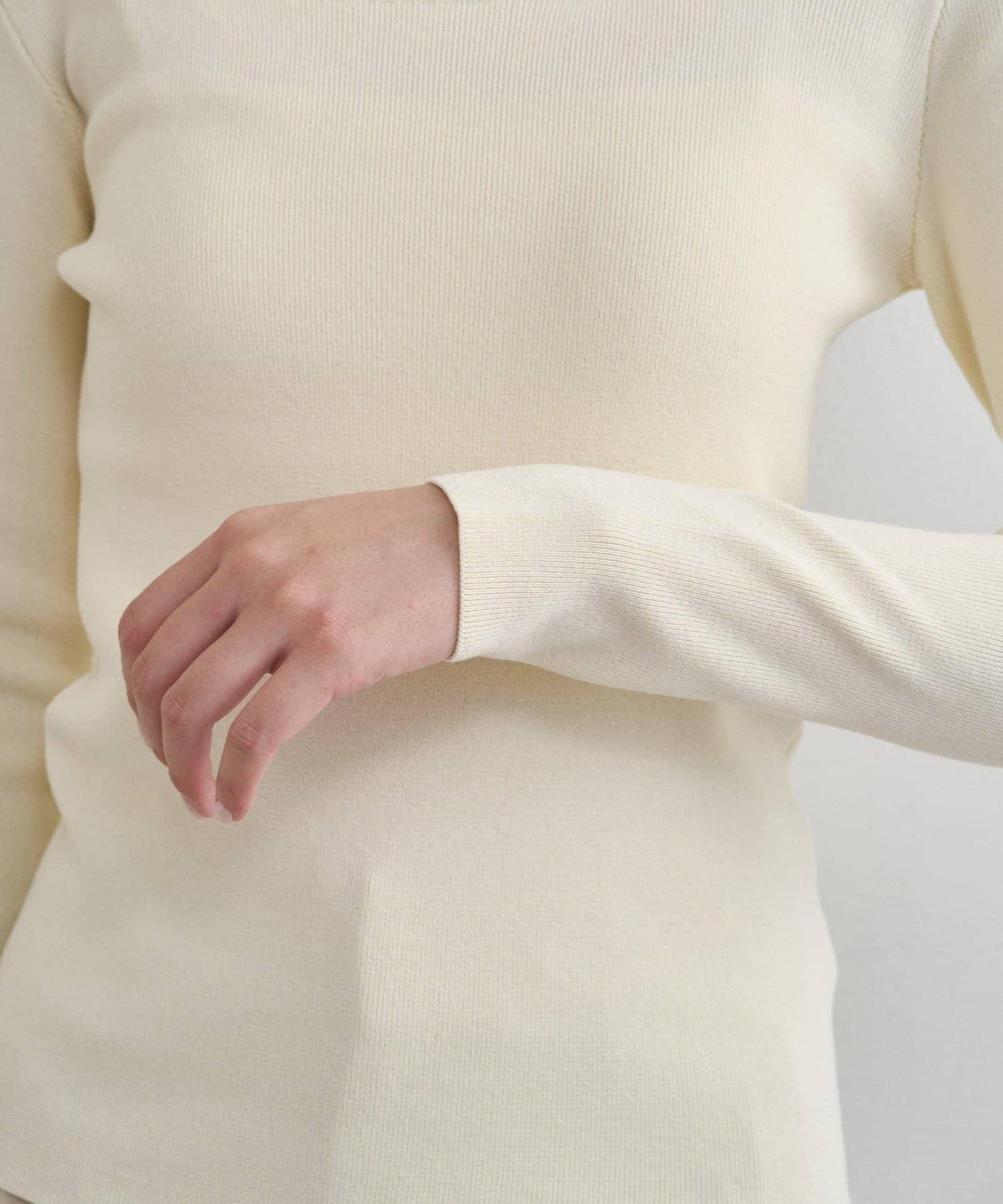 【earthy_】方領針織衫