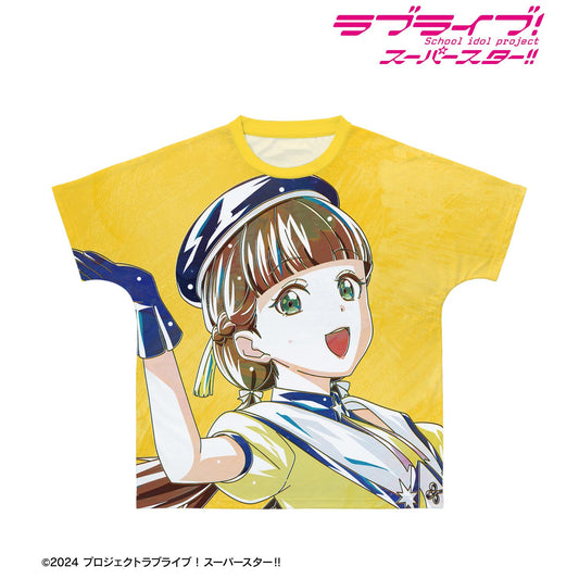 LoveLive! Superstar!! 尺碼/XXXL 原創插畫 桜小路花帆 Superstar!! ver. Ani-Art 全幅印花男女通用T恤