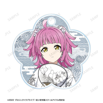LoveLive!虹咲學園學園偶像同好會_新繪 天王寺璃奈 廟會ver. 雙連線亞克力鑰匙扣