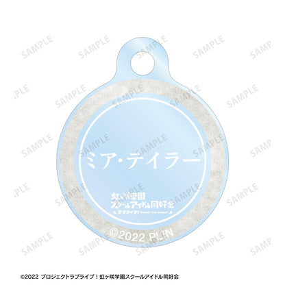 LoveLive!虹咲學園學園偶像同好會_新繪製 米婭·泰勒 廟會ver. 雙聯金屬絲亞克力鑰匙扣
