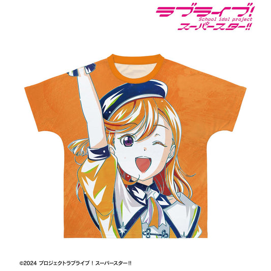 LoveLive! Superstar!! 尺寸/S 繪製插畫 澁谷かのん Superstar!! ver. Ani-Art 全幅印花男女通用T恤