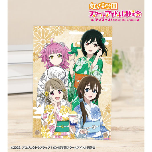 LoveLive!虹咲學園學園偶像同好會_新繪1年級生 緣日ver. A5亞克力板
