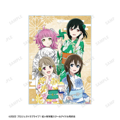 LoveLive!虹咲學園學園偶像同好會_新繪1年級生 緣日ver. A5亞克力板