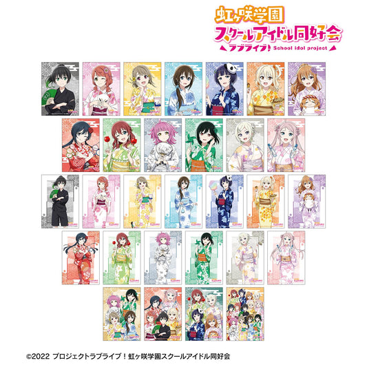 LoveLive!虹咲學園學園偶像同好會_新繪祭典ver. 隨機寫真（單品/全套BOX）【BOX/30包入】