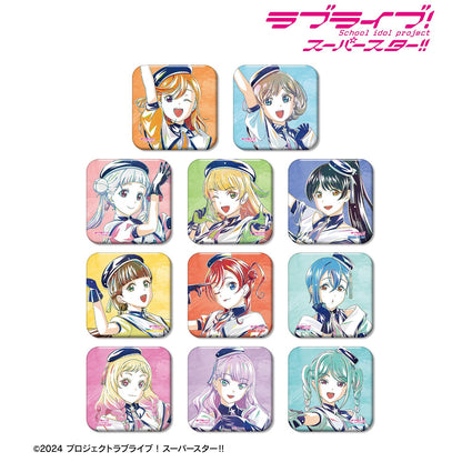 LoveLive! Superstar!! 新繪超級明星ver. 交易式Ani-Art方形徽章（單品/全套BOX）【BOX/11個裝】