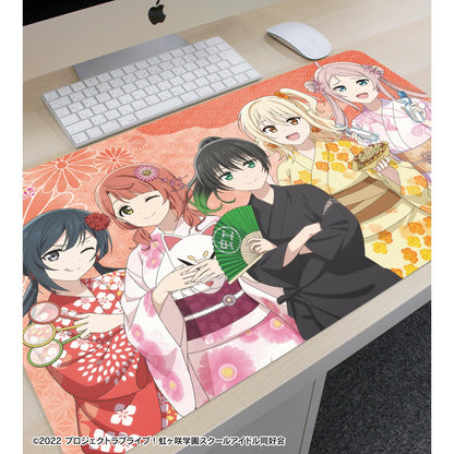 LoveLive! 虹咲學園學園偶像同好會 繪製版 2年級生 緣日ver. 多功能桌墊