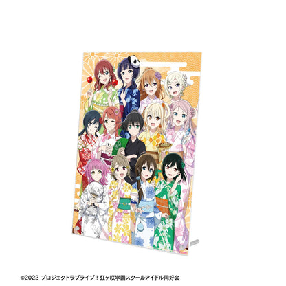 LoveLive!虹咲學園學園偶像同好會_新繪 集合 廟會ver. A4亞克力板