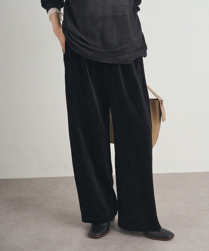 彈力燈芯絨休閒褲