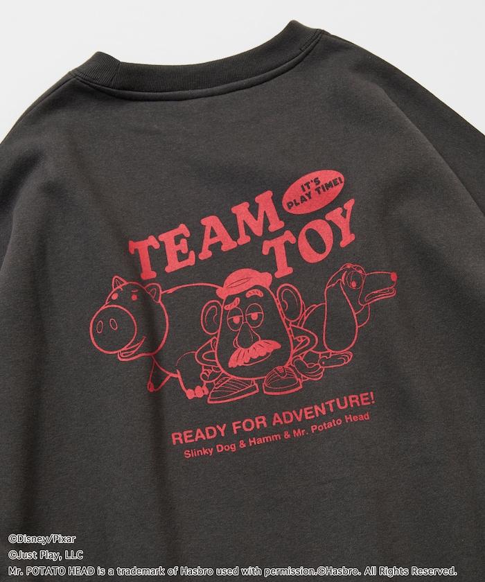 TOY STORY/玩具總動員/特別款背面印花圓領衛衣/TEAM TOY
