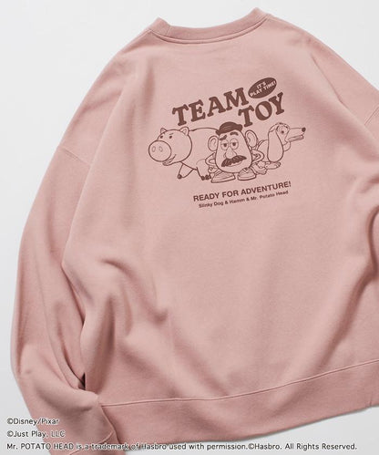 TOY STORY/玩具總動員/特別款背面印花圓領衛衣/TEAM TOY