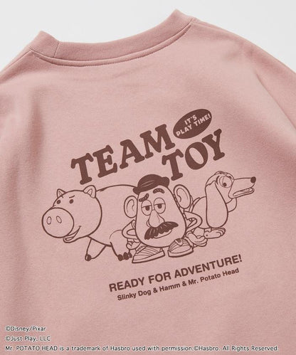 TOY STORY/玩具總動員/特別款背面印花圓領衛衣/TEAM TOY