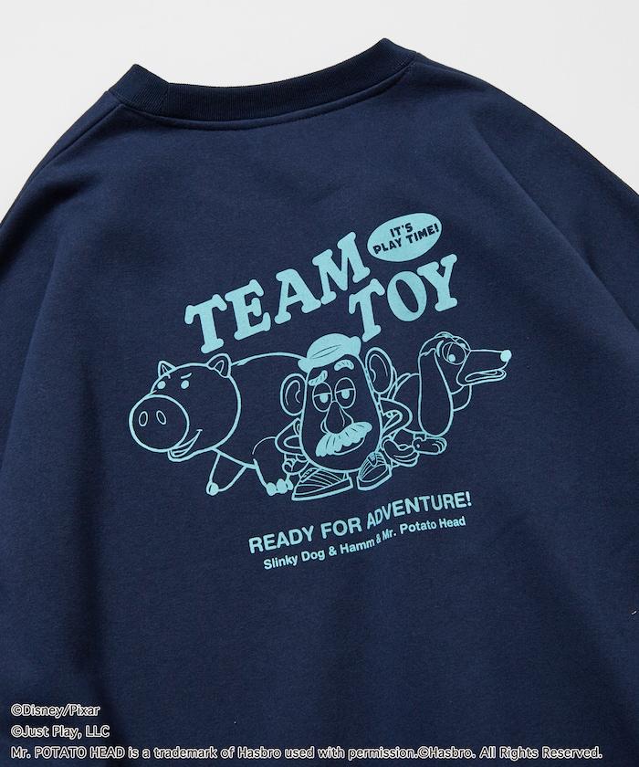 TOY STORY/玩具總動員/特別款背面印花圓領衛衣/TEAM TOY