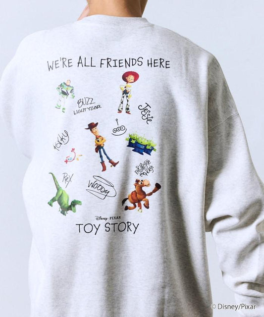TOY STORY/玩具總動員/特別款背面印花圓領衛衣/RANDOM
