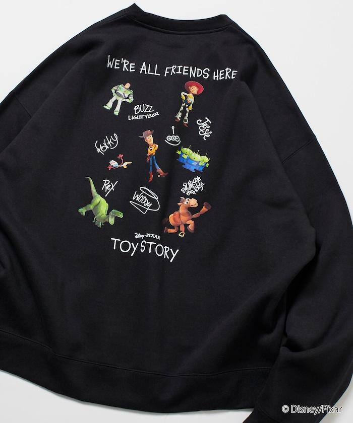 TOY STORY/玩具總動員/特別款背面印花圓領衛衣/RANDOM