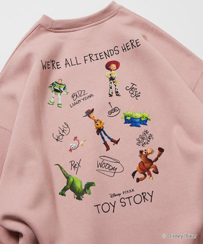 TOY STORY/玩具總動員/特別款背面印花圓領衛衣/RANDOM