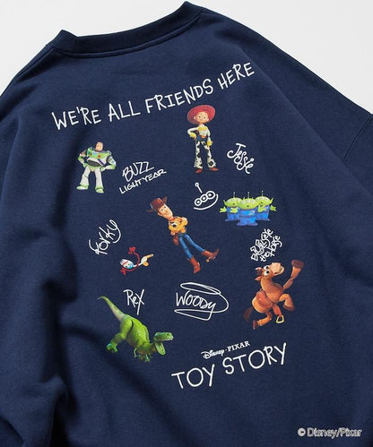 TOY STORY/玩具總動員/特別款背面印花圓領衛衣/RANDOM