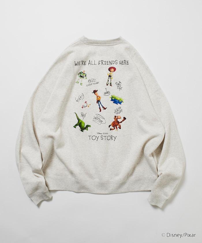 TOY STORY/玩具總動員/特別款背面印花圓領衛衣/RANDOM