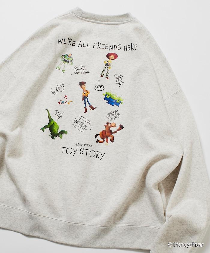 TOY STORY/玩具總動員/特別款背面印花圓領衛衣/RANDOM