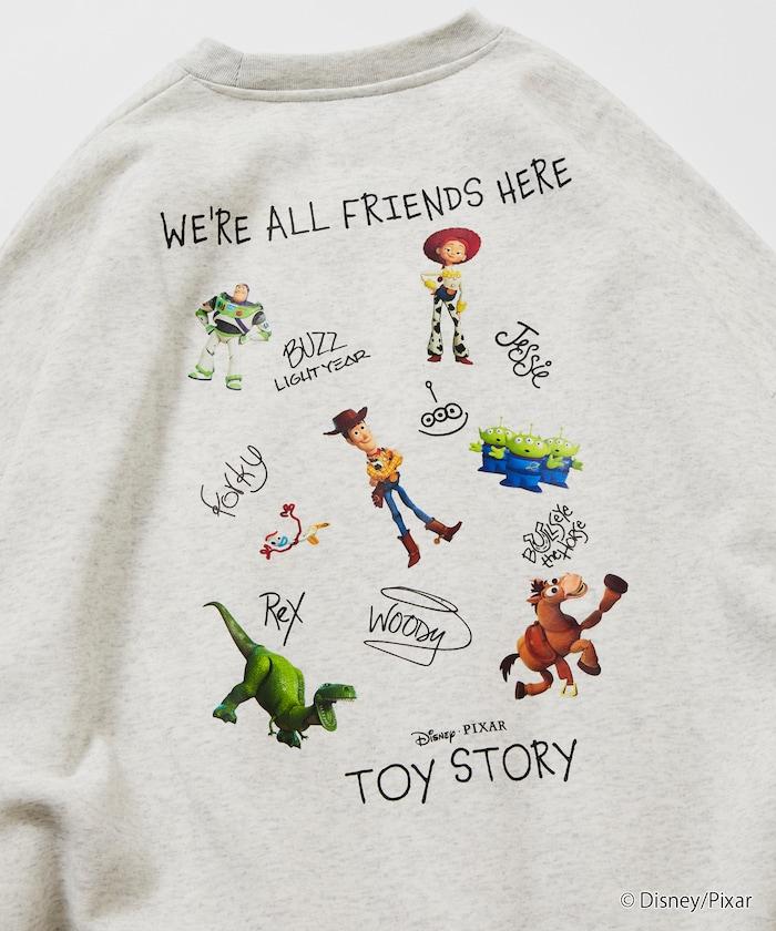 TOY STORY/玩具總動員/特別款背面印花圓領衛衣/RANDOM
