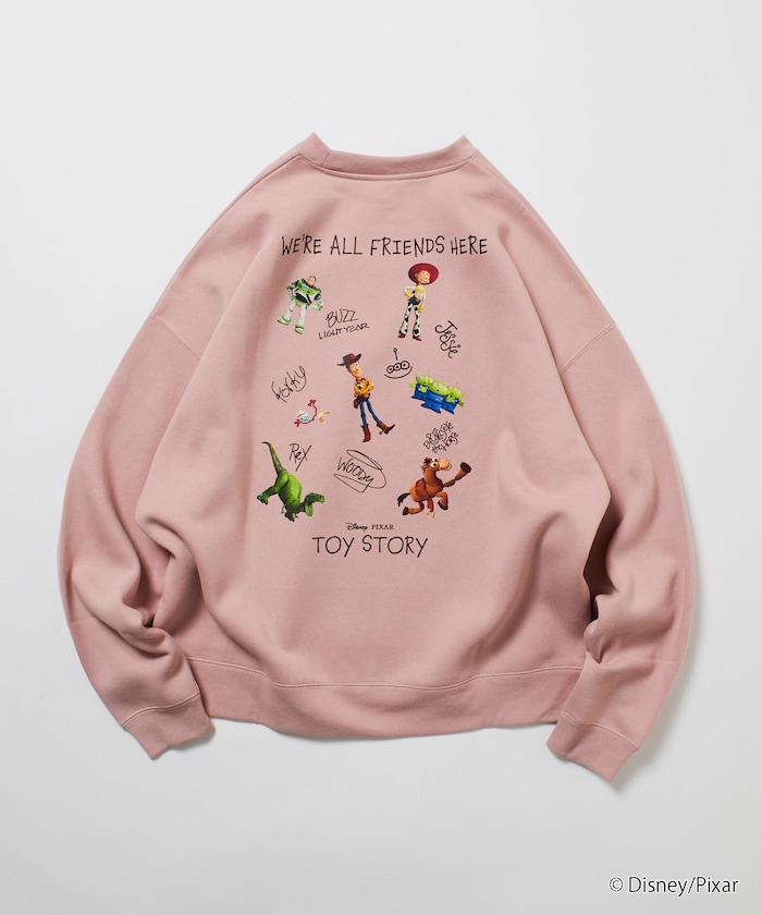 TOY STORY/玩具總動員/特別款背面印花圓領衛衣/RANDOM