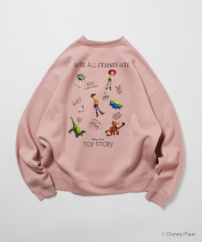 TOY STORY/玩具總動員/特別款背面印花圓領衛衣/RANDOM