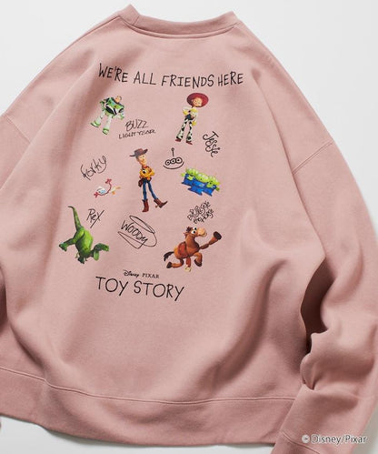 TOY STORY/玩具總動員/特別款背面印花圓領衛衣/RANDOM