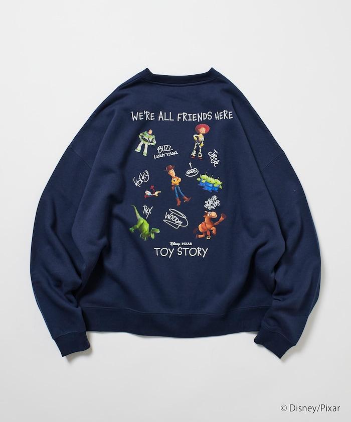 TOY STORY/玩具總動員/特別款背面印花圓領衛衣/RANDOM
