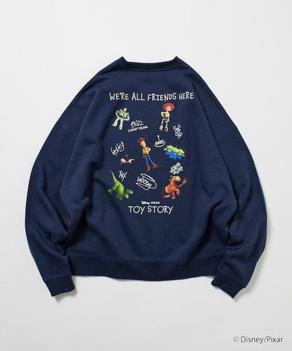TOY STORY/玩具總動員/特別款背面印花圓領衛衣/RANDOM