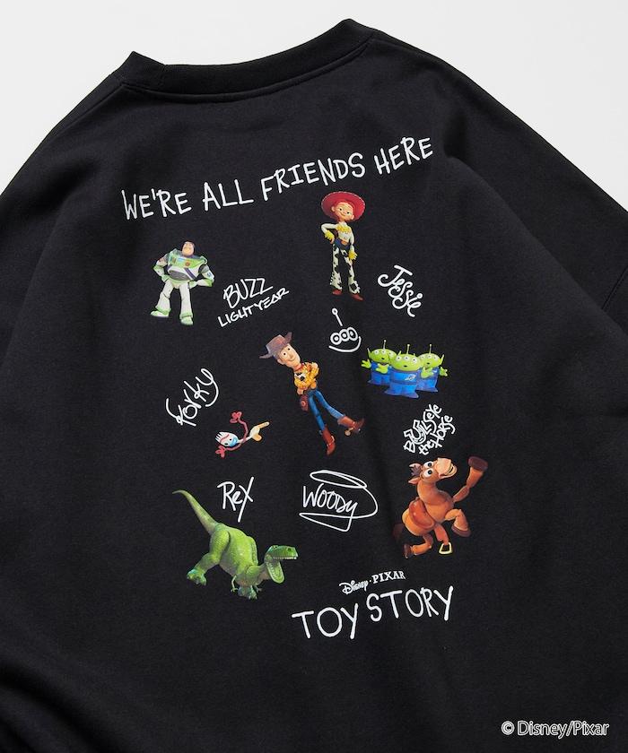 TOY STORY/玩具總動員/特別款背面印花圓領衛衣/RANDOM
