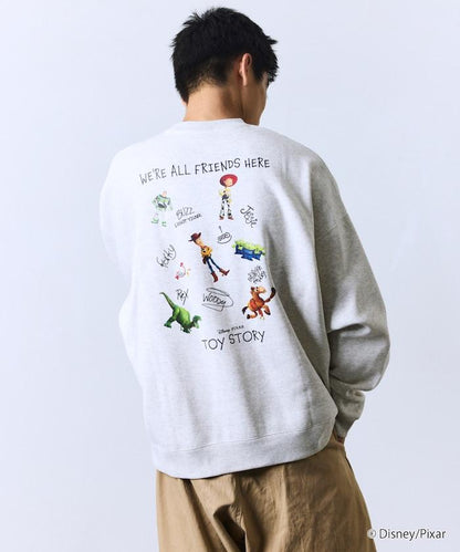 TOY STORY/玩具總動員/特別款背面印花圓領衛衣/RANDOM