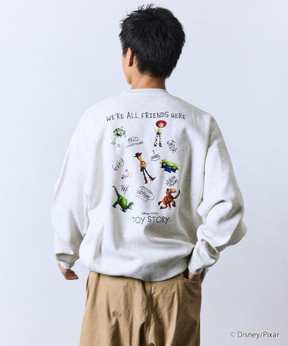 TOY STORY/玩具總動員/特別款背面印花圓領衛衣/RANDOM