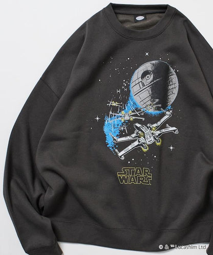 STARWARS/星球大戰 特別款 印花圓領衛衣
