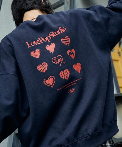 LOVE POP STUDIO 愛心圖案衛衣