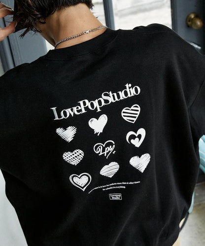 LOVE POP STUDIO 愛心圖案衛衣