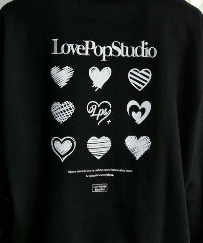 LOVE POP STUDIO 愛心圖案衛衣