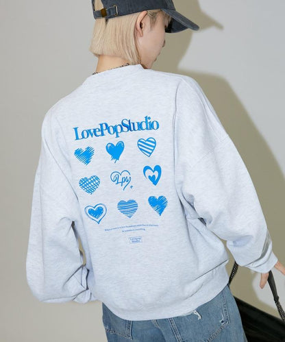 LOVE POP STUDIO 愛心圖案衛衣