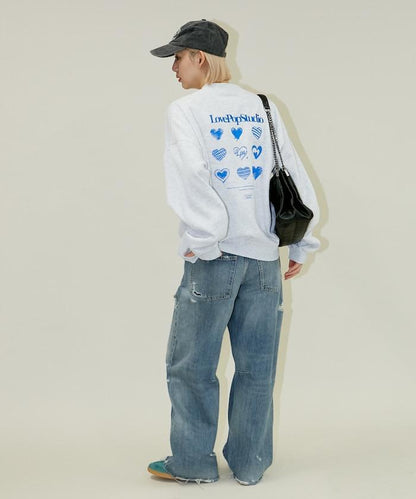 LOVE POP STUDIO 愛心圖案衛衣