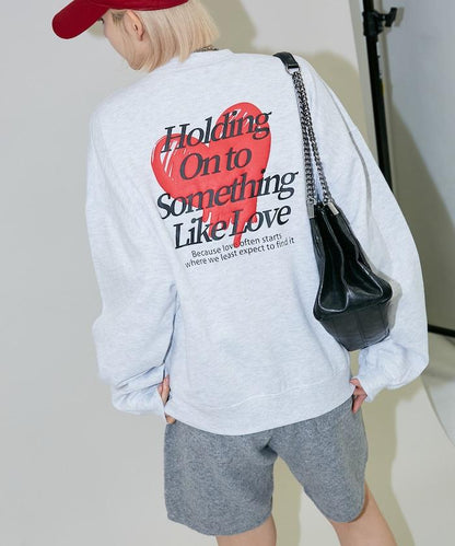 LOVE POP STUDIO 心形標誌圖案衛衣