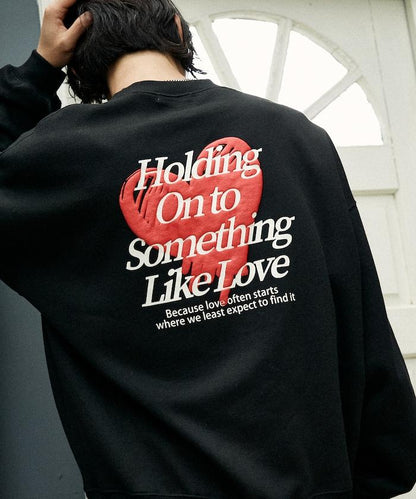 LOVE POP STUDIO 心形標誌圖案衛衣