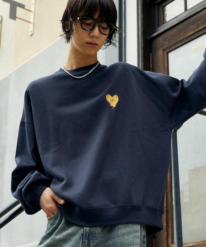 LOVE POP STUDIO 心形標誌圖案衛衣