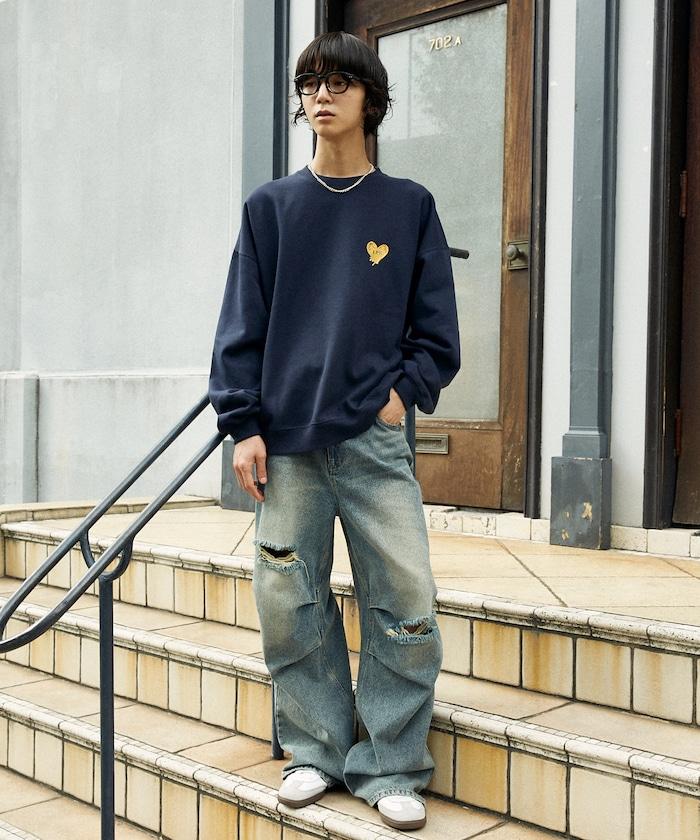 LOVE POP STUDIO 心形標誌圖案衛衣